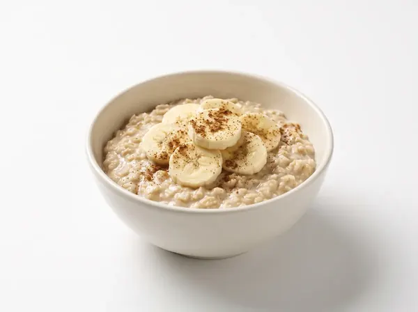 Owsianka z bananem i cynamonem